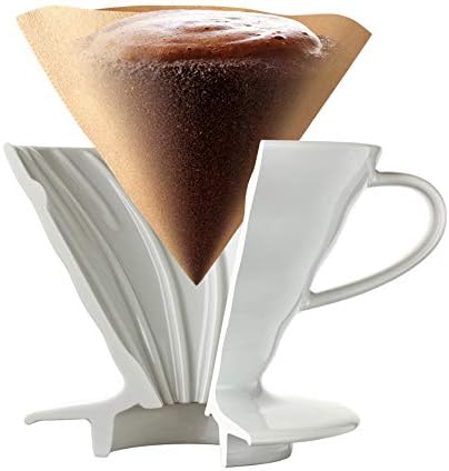 Hario V60 Review: Best Pour-Over Dripper? 2 Hario V60 review spiral ribs and cone design