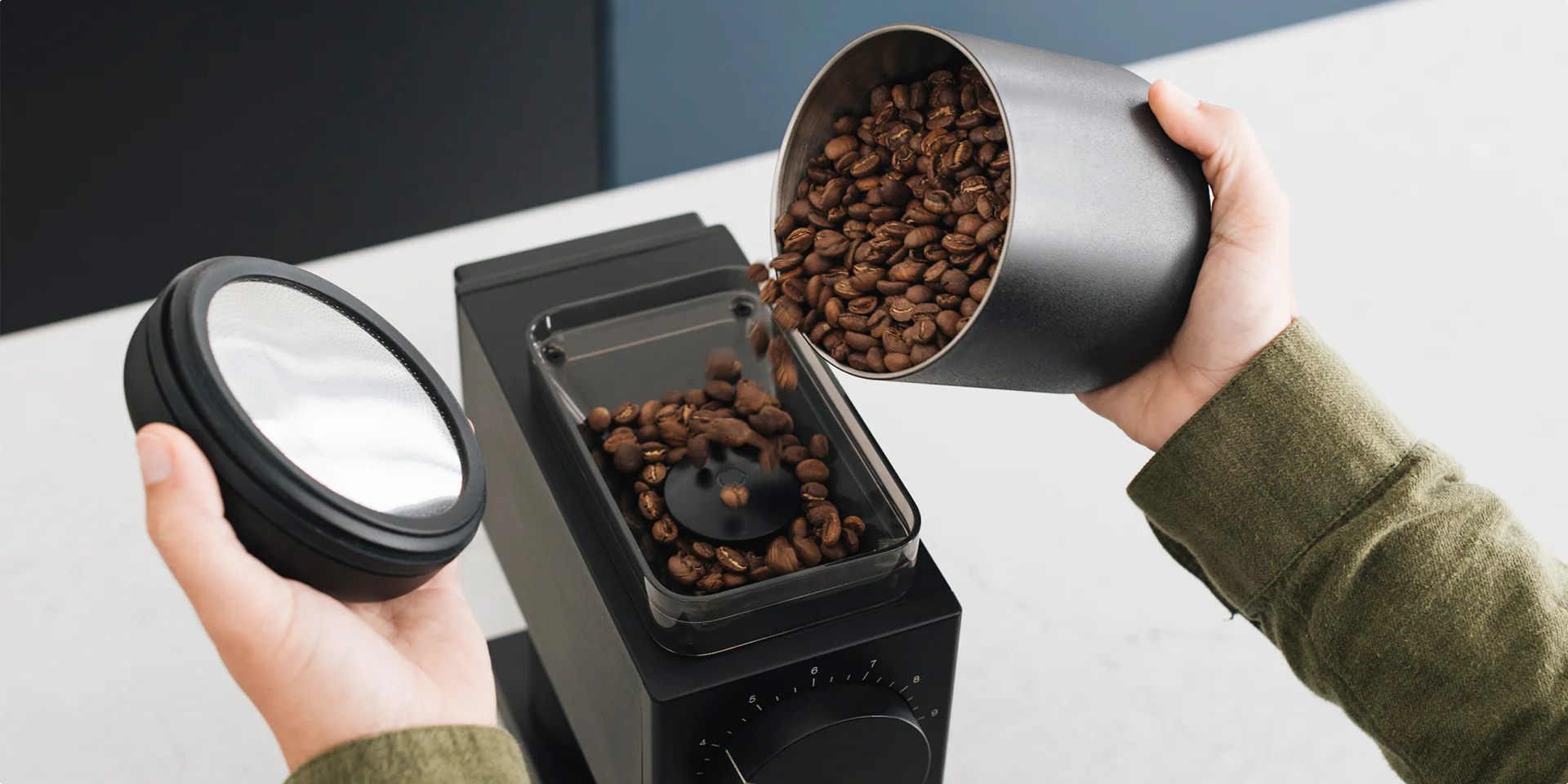 Fellow Ode Gen 2 Review: Best Brew Coffee Grinder 5 Single dose workflow with Fellow Ode Gen 2