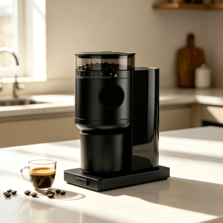 Fellow Opus 2 review budget espresso grinder detail