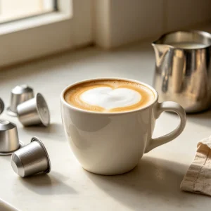 Nespresso cappuccino with capsules for choosing the best pods
