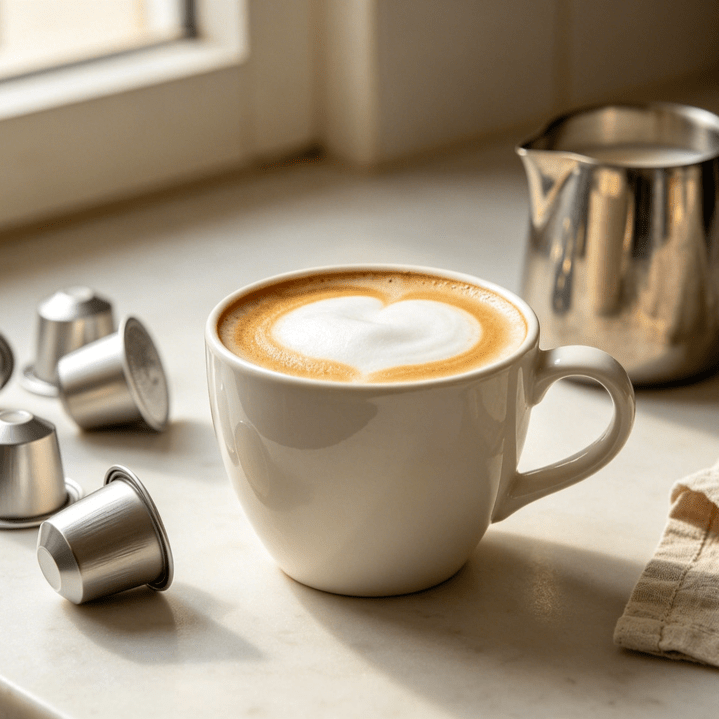 Best Nespresso Pods for Cappuccino: 5 Easy Picks 1 Nespresso cappuccino with capsules for choosing the best pods